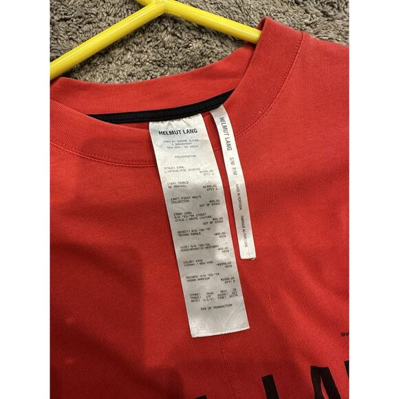 Helmut Lang Campaign Logo tee - Picture 3 of 3